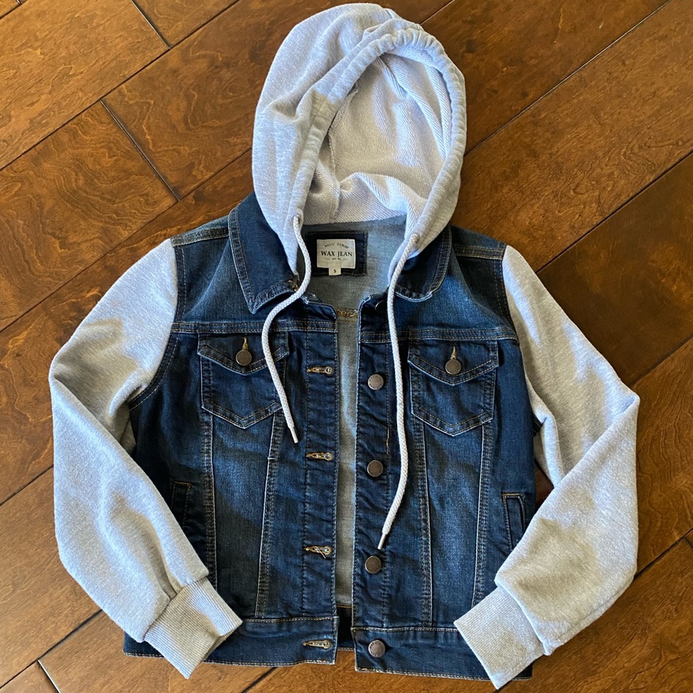 Wax jeans denim jacket size sm